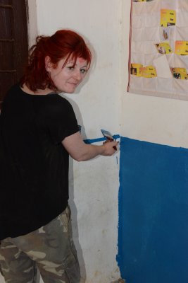 Painting walls