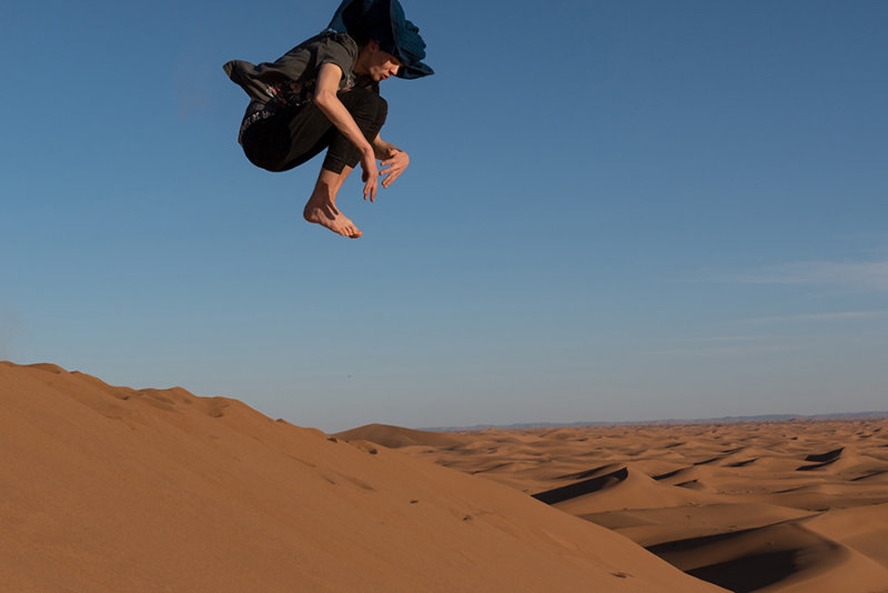 Erg Chegaga. Fun in the desert.