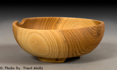  Bowl with recessed foot.