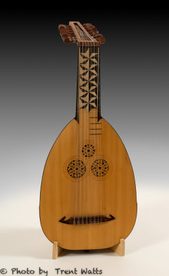 14 String Eight Course Renaissance Lute.