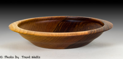 Walnut bowl.