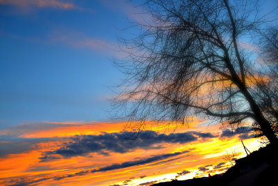 Sunset on the blue sky DSC_0428g21022016Npb