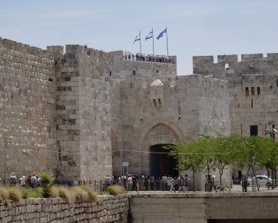 The Jaffa Gate of the Old City