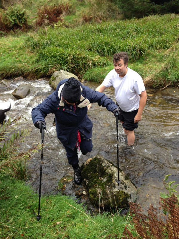 Crossing the stream