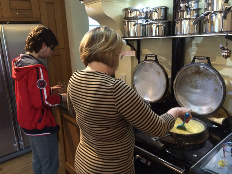 May 28 - Robert learns to cook