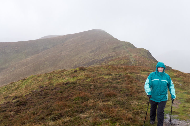 Looking back at Knott Rigg