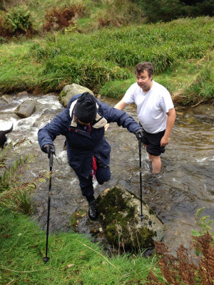 Crossing the stream