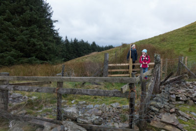 The fenced-off stile