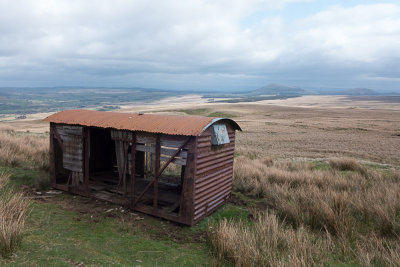 Old Shed, with Mell Fells in background