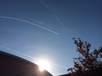 May 3 - Contrails