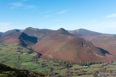 Causey Pike area from Cat Bells