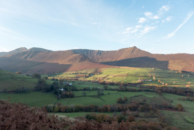 Causey Pike in evening light