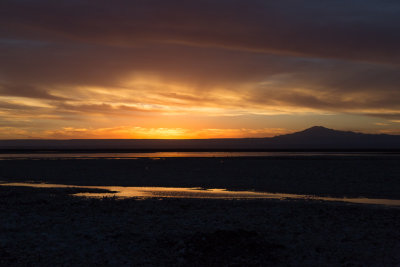 Sunset over the Salar de Atacama, Chile