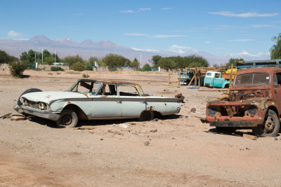 Old car in San Pedro de Atacama