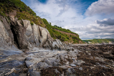 Cliffs at Looe - Cornwall
