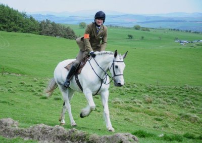 Hawick Common Riding 2014 - Roberton Rideout - Gaun