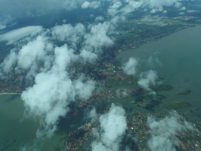 Coast and clouds