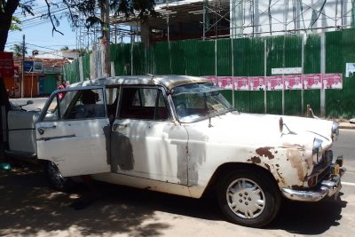 Jaffna's oldest taxi - I passed