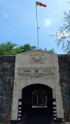 Entrance, Fort Frederick