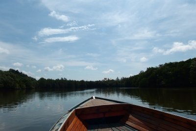 Brunei River - heading upriver in search of proboscis monkeys