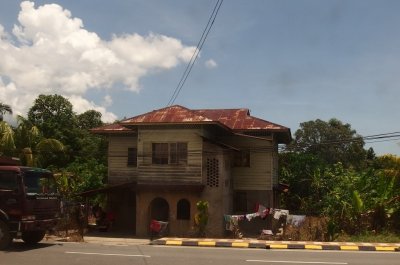 House beside railway line