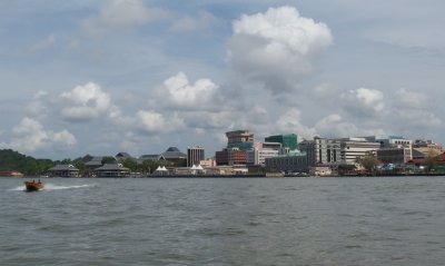 Brunei River and city