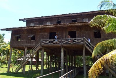 Sarawak Cultural Village, tall house