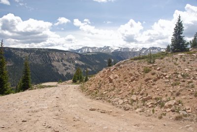 Coming back down from Hagerman Pass