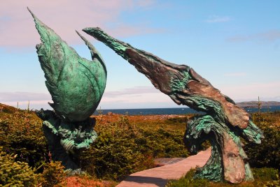 Sculpture L'Anse aux Meadows - Newfoundland