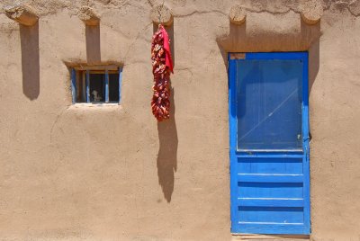 Taos Pueblo home