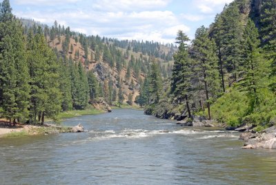 Salmon River west of North Fork, ID