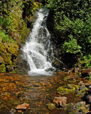 Waterfall Hiawatha Trail, ID