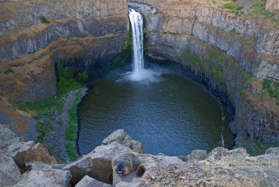 Palouse Falls, WA - find the marmot