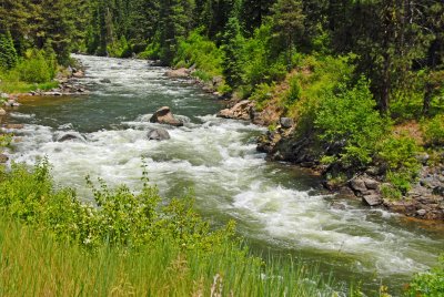 North Fork, Payette River near Banks, ID