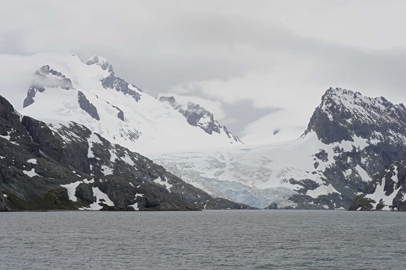 Mountains & Glaciers in Drygalski Fjord