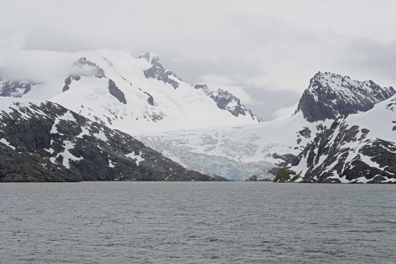 Mountains & Glaciers in Drygalski Fjord