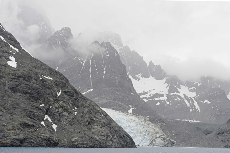 Mountains & Glaciers in Drygalski Fjord