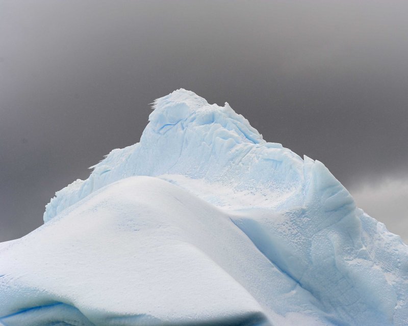Blue Ice of an Iceberg