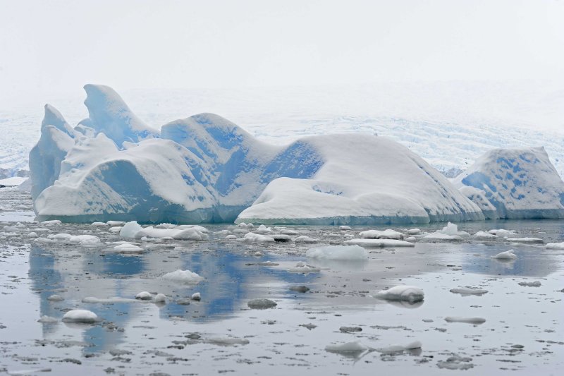 Unbelieveable Blue Ice in this Iceberg