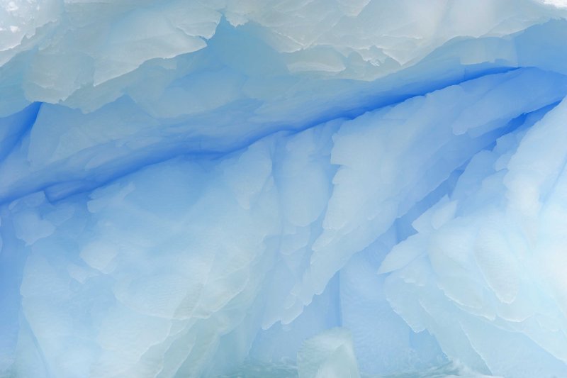 Blue Lines in this Iceberg