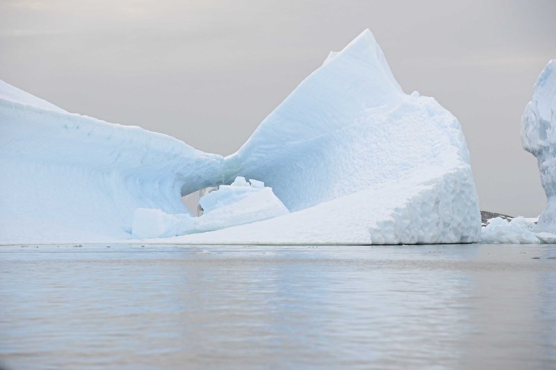 Iceberg with a hole