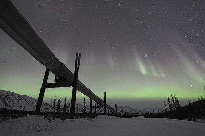 Pipeline with Aurora Borealis-032115-Dalton Highway, Wiseman, AK-#0805.jpg