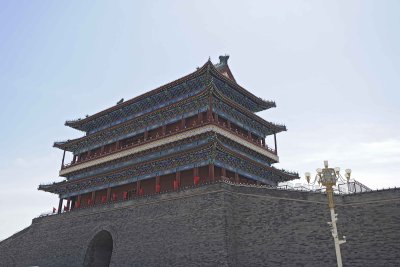 Zhengyangmen Gate Tower,Tiananmen Square-050315-Beijing, China-#0084.jpg