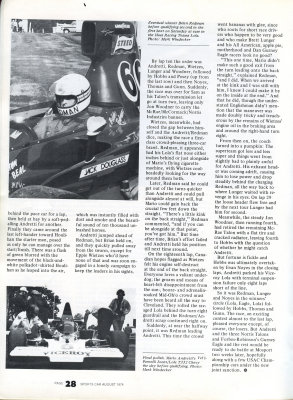 My photos in Sports Car August 1974