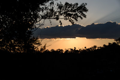 Por do Sol na Pousada Poente