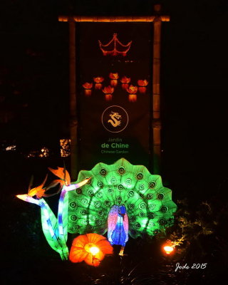Lanternes chinoises au Jardin Botanique de Montral 2015