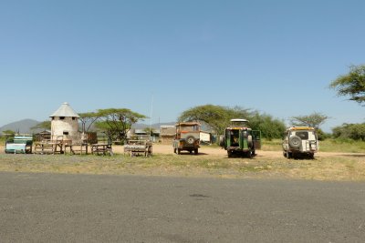 The 'airport' at Buffalo Springs Reserve