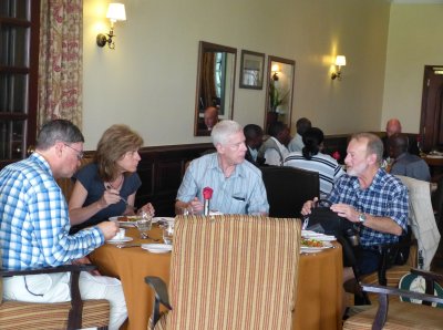 Jim must be telling a great story!