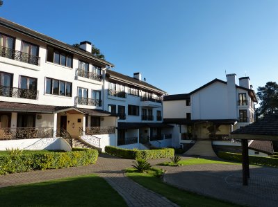 The main lodge - our second room was the bottom left with the big balcony!