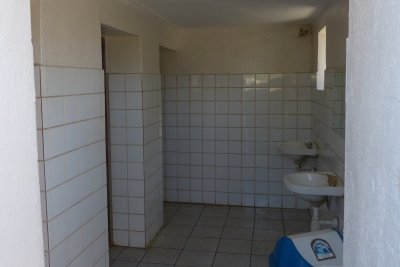 The NEW washrooms at Olduvai Gorge !